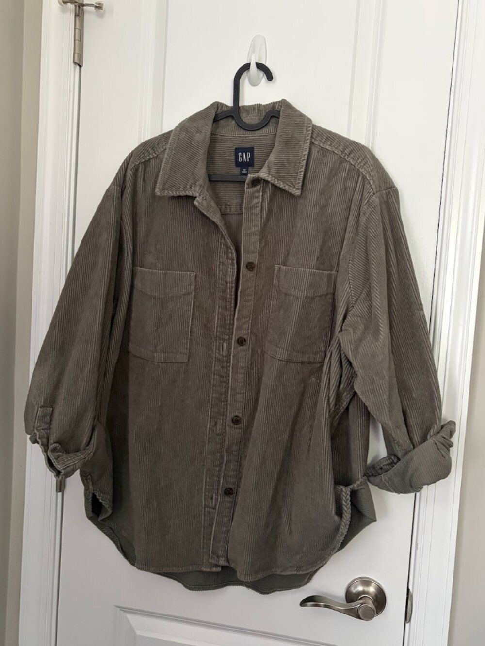Gap Oversized Corduroy Shirt Women’s Size M